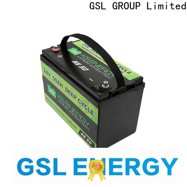 GSL ENERGY high-stability 24v lithium ion battery best factory price