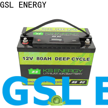 GSL ENERGY enviromental-friendly solar battery 12v 1000ah short time for camping car