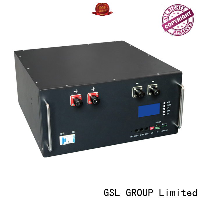 GSL ENERGY large capacity battery bank in telecom tower deep cycle distributor