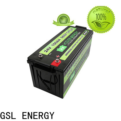 GSL ENERGY high-stability 24V lithium battery fast delivery large capacity