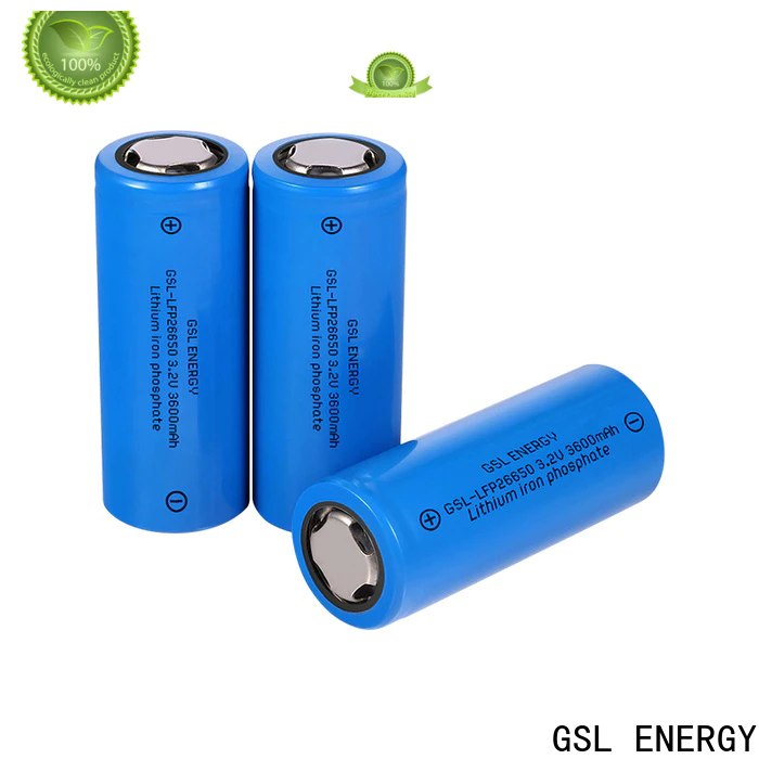 GSL ENERGY top-performance 26650 battery pack supply manufacturer