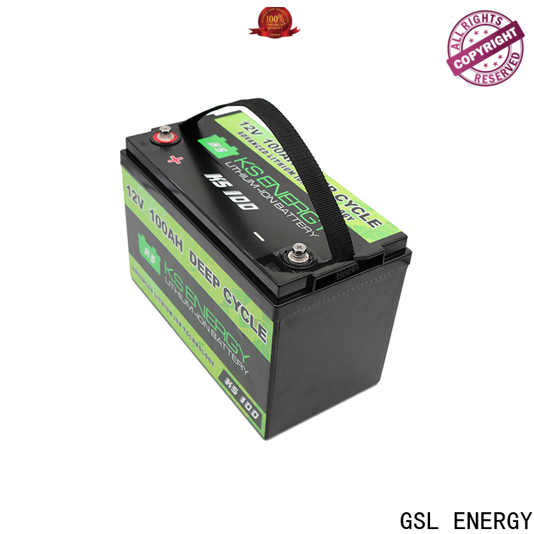 enviromental-friendly 100ah solar battery high rate discharge for camping car