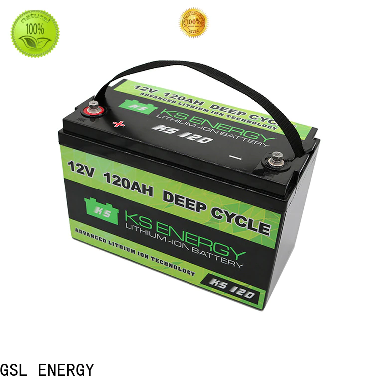 GSL ENERGY enviromental-friendly lithium rv battery free maintainence for camping car