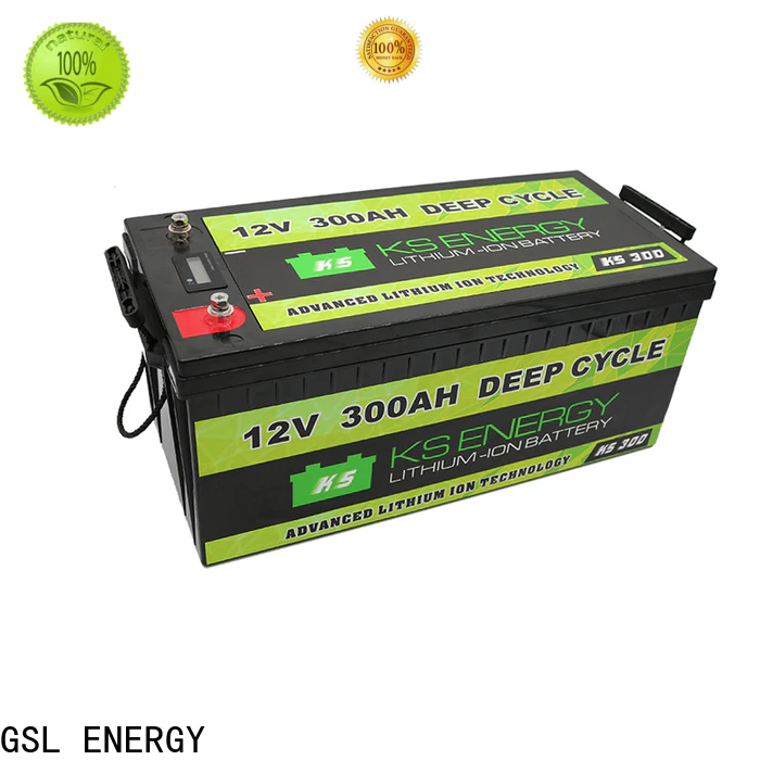 GSL ENERGY lifepo4 battery 100ah short time for camping car