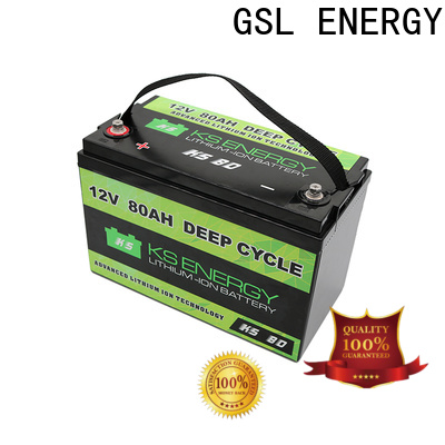 GSL ENERGY 100ah solar battery free maintainence wide application