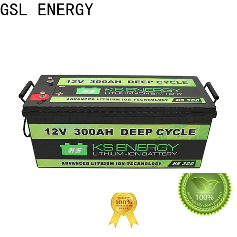 GSL ENERGY 12v 50ah lithium battery free maintainence wide application