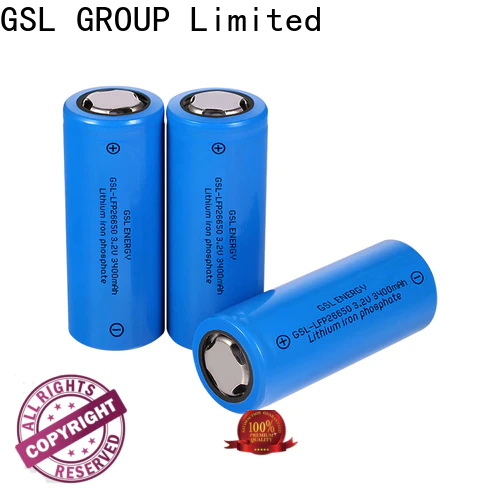 GSL ENERGY top-performance battery 26650 real capacity factory direct competitive price