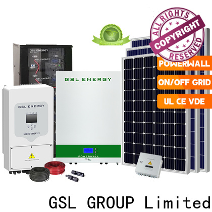 GSL ENERGY solar energy system for home intelligent control fast delivery
