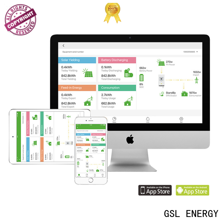 GSL ENERGY solar energy system for home high-speed bulk supply