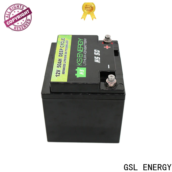GSL ENERGY quality-assured 12v solar battery short time high performance