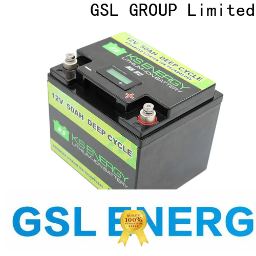 GSL ENERGY quality-assured lifepo4 rv battery short time wide application
