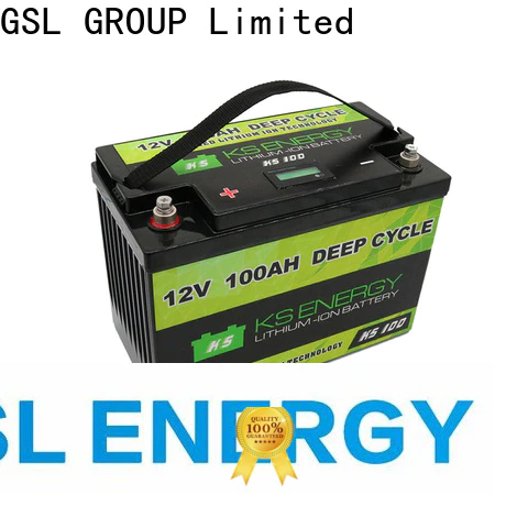 GSL ENERGY solar battery 12v 300ah free maintainence for camping car