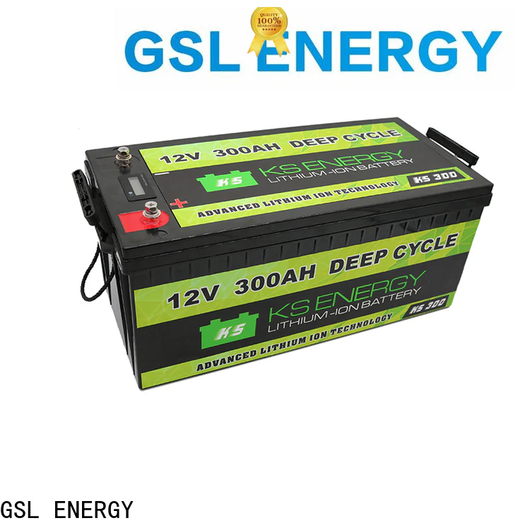 GSL ENERGY camera battery storage free maintainence for camping car