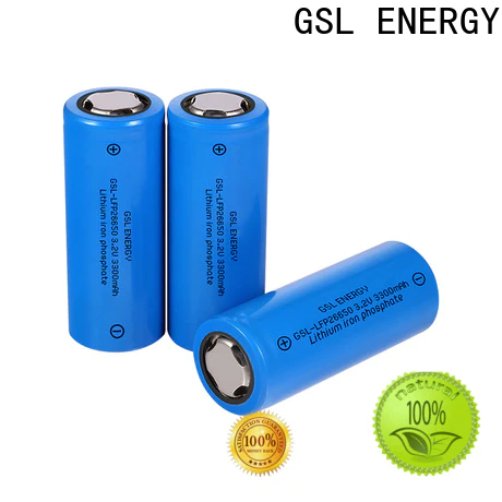 GSL ENERGY batterie 26650 factory direct competitive price
