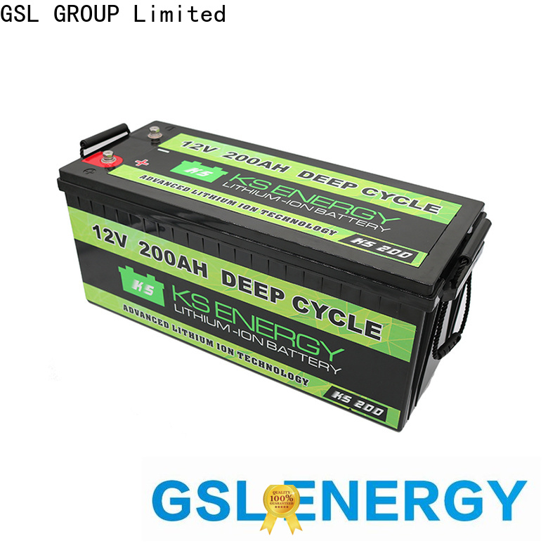 GSL ENERGY lithium battery 12v 300ah free maintainence high performance