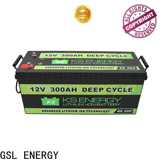 GSL ENERGY lifepo4 solar battery short time high performance