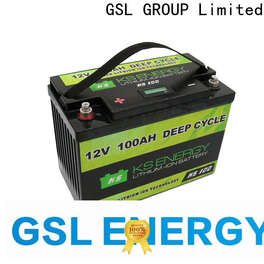 GSL ENERGY solar batteries 12v 200ah free maintainence wide application