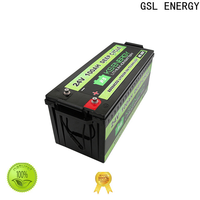 GSL ENERGY 24V lithium battery fast delivery customization