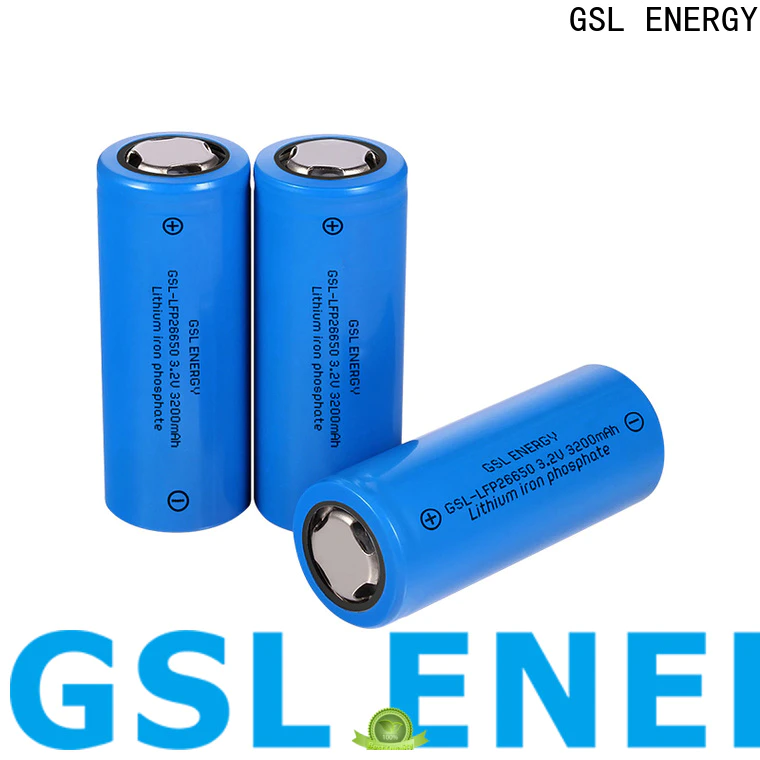 GSL ENERGY 26650 battery cell supply quality