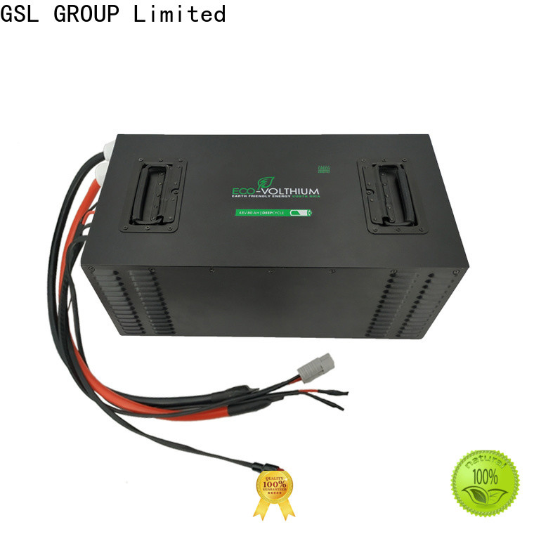 GSL ENERGY enviromental-friendly electric golf cart batteries long service wholesale supply