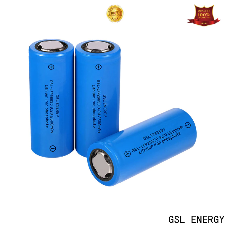 GSL ENERGY top-performance 26650 protected battery supply competitive price
