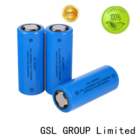 GSL ENERGY durable battery 26650 real capacity competitive price