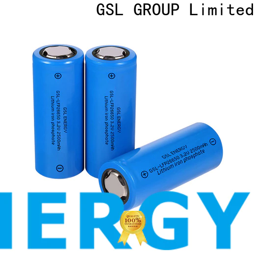GSL ENERGY durable battery 26650 real capacity custom competitive price
