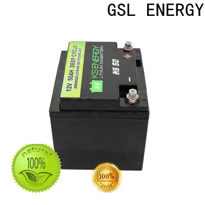 GSL ENERGY quality-assured 100ah solar battery short time high performance