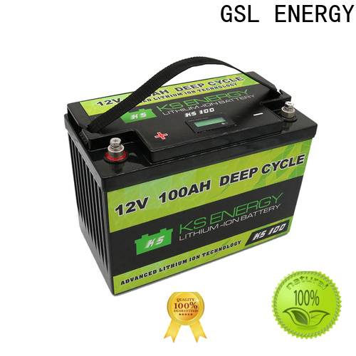 GSL ENERGY rv battery free maintainence high performance