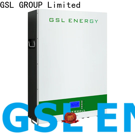 GSL ENERGY solar powered battery bank energy-saving manufacturing