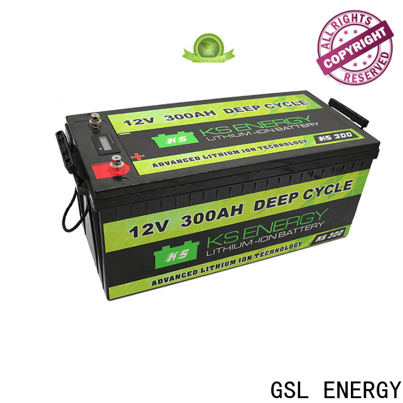 GSL ENERGY 12v 100ah solar battery short time wide application