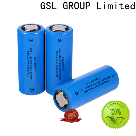 GSL ENERGY durable 26650 rechargeable lithium battery supply quality