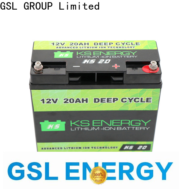 GSL ENERGY lifepo4 rv battery short time for camping car