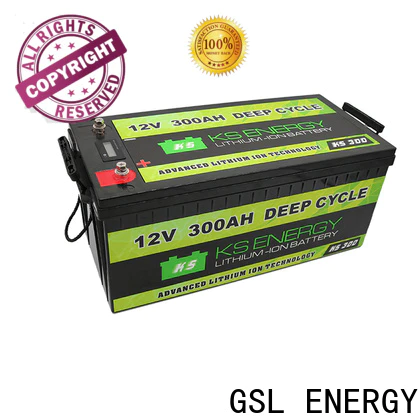GSL ENERGY lifepo4 battery 12v short time wide application