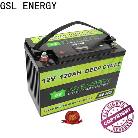 GSL ENERGY enviromental-friendly 12v battery solar free maintainence wide application