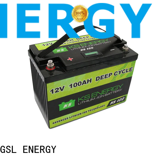 GSL ENERGY lifepo4 rv battery short time high performance