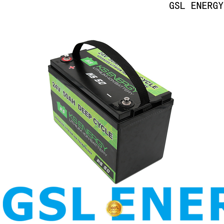 GSL ENERGY customized 24V lithium battery fast delivery best factory price