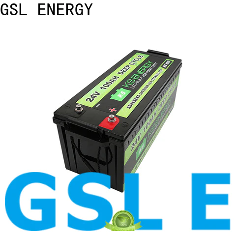 GSL ENERGY high-stability 24v lifepo4 battery bulk supply customization