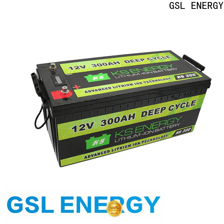 GSL ENERGY enviromental-friendly 100ah solar battery short time wide application