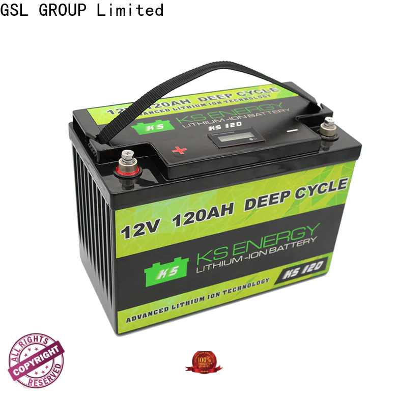 GSL ENERGY lithium battery 12v 200ah high rate discharge for camping car