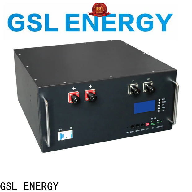 GSL ENERGY lifepo4 battery pack deep cycle factory