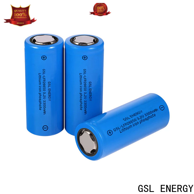 GSL ENERGY top-performance lithium ion 26650 factory direct competitive price