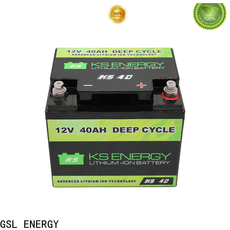 GSL ENERGY enviromental-friendly lifepo4 rv battery free maintainence high performance