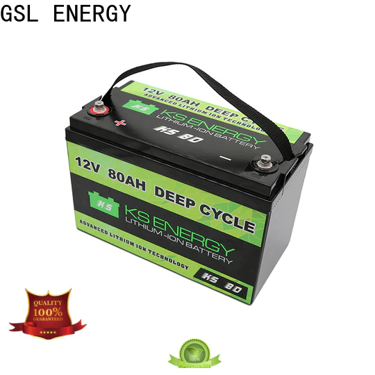 GSL ENERGY lifepo4 battery 12v 200ah free maintainence wide application