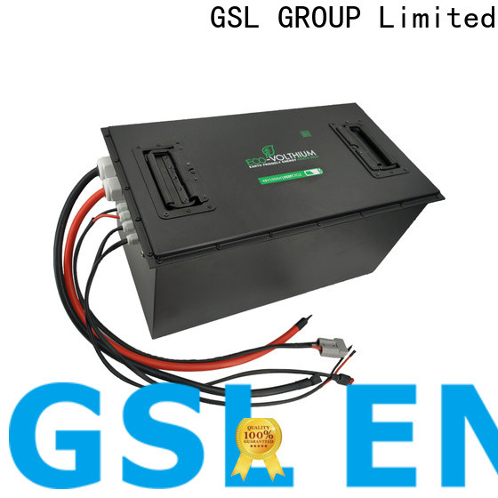 GSL ENERGY 48v lithium ion battery 100ah new arrival factory