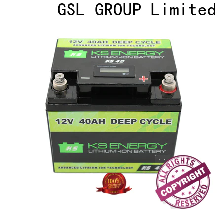 GSL ENERGY lithium rv battery high rate discharge wide application