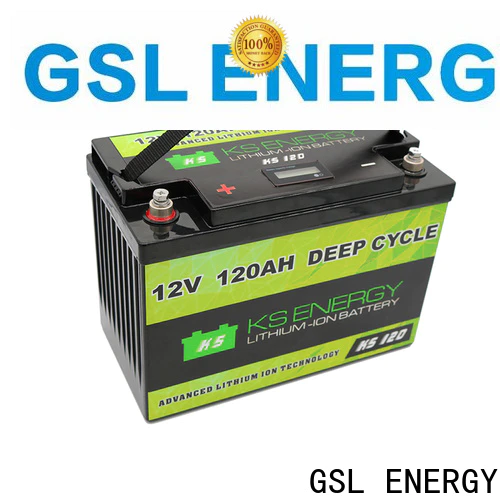GSL ENERGY lifepo4 battery pack high rate discharge for camping car