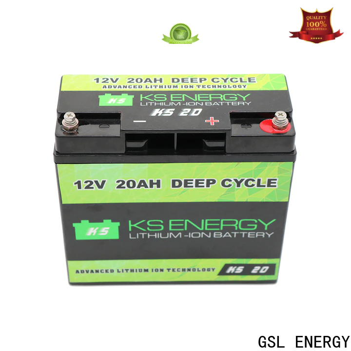 GSL ENERGY lifepo4 rv battery high rate discharge wide application