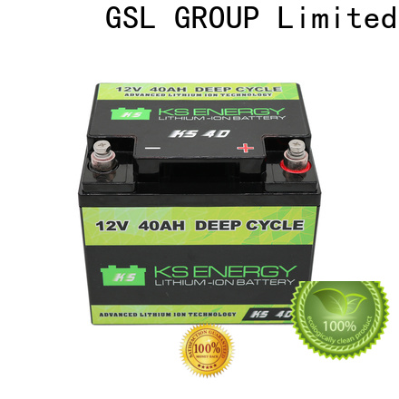 GSL ENERGY 2020 hot-sale lithium rv battery free maintainence wide application