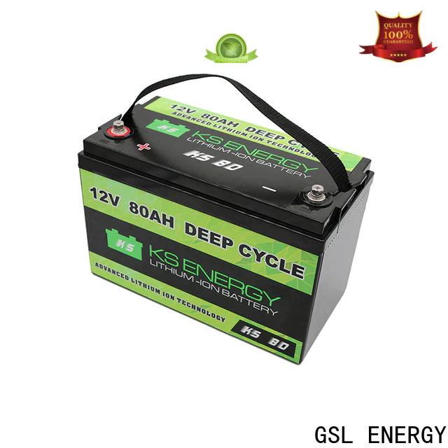 GSL ENERGY 12v battery solar free maintainence high performance